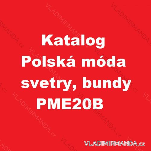 Katalog polská móda svetry, bundy PME20B