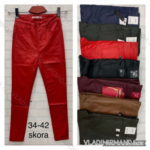 Rifle jeans vysoký pas dlouhé dámské (34-42) JEANS JWA20003