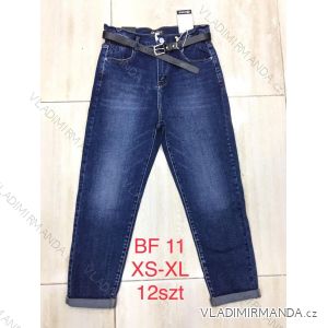 Jeans pants leatherette with zip (XS-XL) JEANS JWA20018