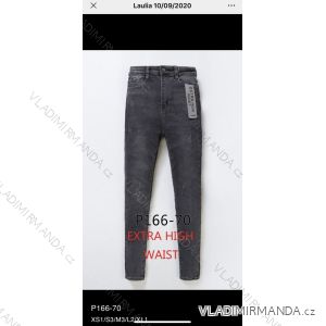 Jeans pants leatherette with zip (XS-XL) LAULIA JWA20030