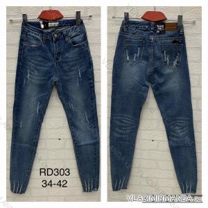 Jeans pants leatherette with zip (xs-m) JEANS JWA20053