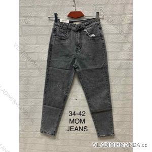 Jeans pants leatherette with zip (xs-m) JEANS JWA20059