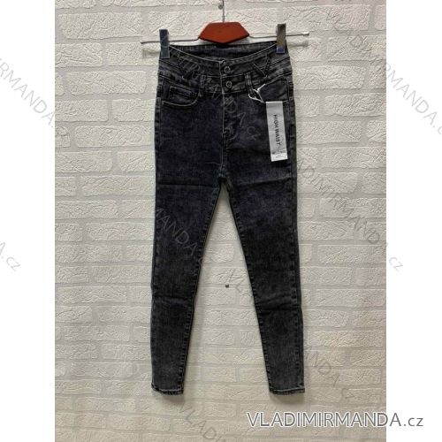 Rifle jeans vysoký pas dlouhé dámské (34-42) JEANS JWA20060