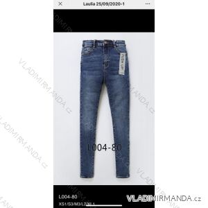 Jeans pants leatherette with zip (XS-XL) LAULIA JWA20071