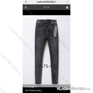 Rifle jeans vysoký pas dlouhé dámské (XS-XL) LAULIA JWA20102