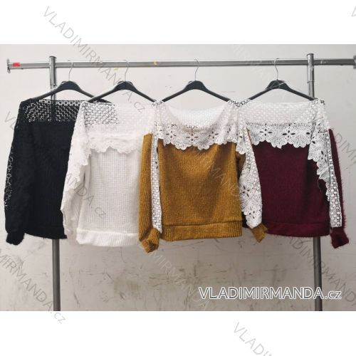 Dress with 3/4-sleeve ladies pocket (uni sl) ITALIAN Fashion IM3181746