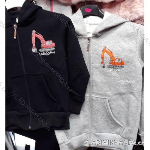 Sweatshirt long sleeve warm children adolescent girls (128-158) TUZZY TURKISH FASHION TM219166