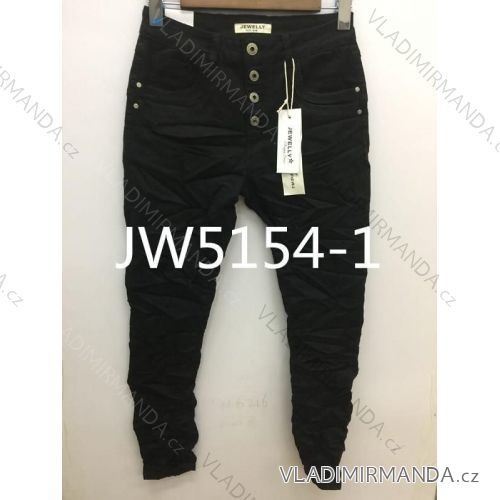 Rifle jeans dlouhé dámské (XS-XL) JEWELLY LEXXURY LEX20JW5154-1