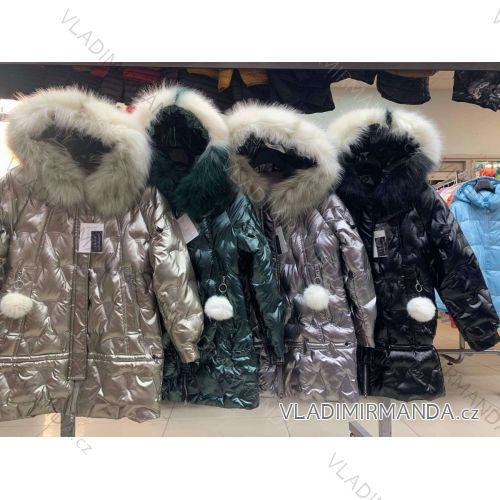 Winter jacket jacket with ladies' fur (s-xxl) S-WEST FASHION B1032-30