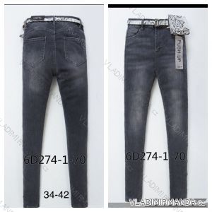 Rifle jeans push up dlouhé dámské (34-42) LAULIA JWA206D274-1-70