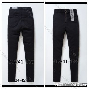 Rifle jeans s vysokým pasem dlouhé dámské (34-42) LAULIA JWA206D241-100