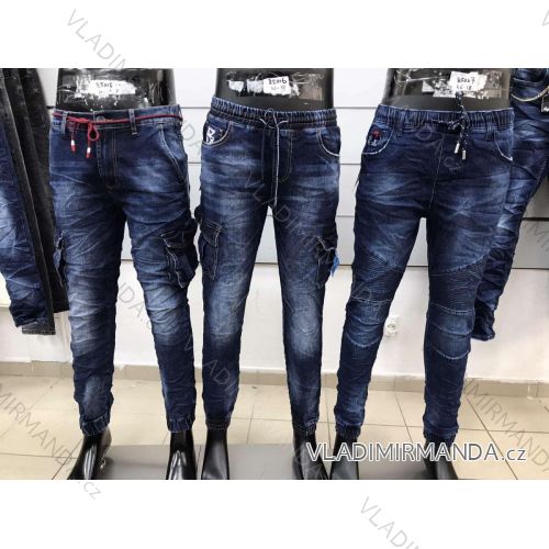 Rifle jeans dlouhé pánské (M-3XL/30-38) JEANS JAW20169