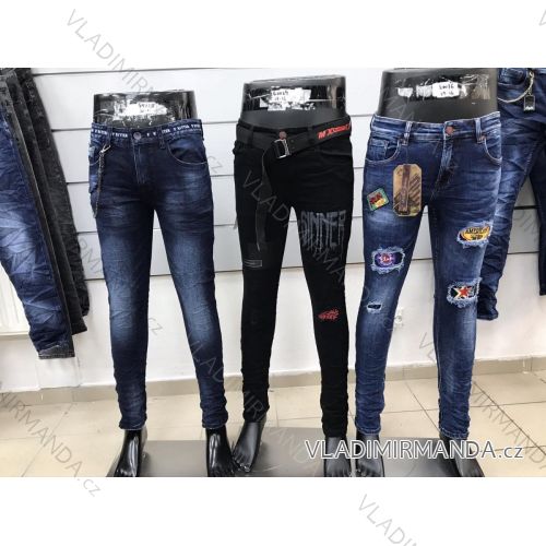 Rifle jeans dlouhé pánské (M-3XL/30-38) JEANS JAW20170