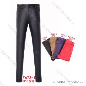 Leggings pants leatherette with zip (34-42) JEANS JWA20038