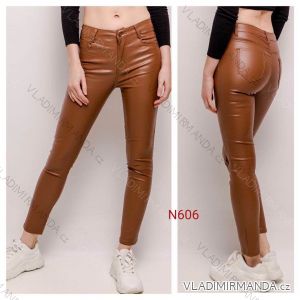 Leggings pants leatherette with zip (34-42) JEANS JWA20038