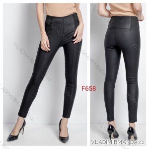 Leggings pants leatherette with zip (34-42) JEANS JWA20038