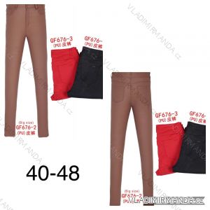 Leggings pants leatherette with zip (34-42) JEANS JWA20038