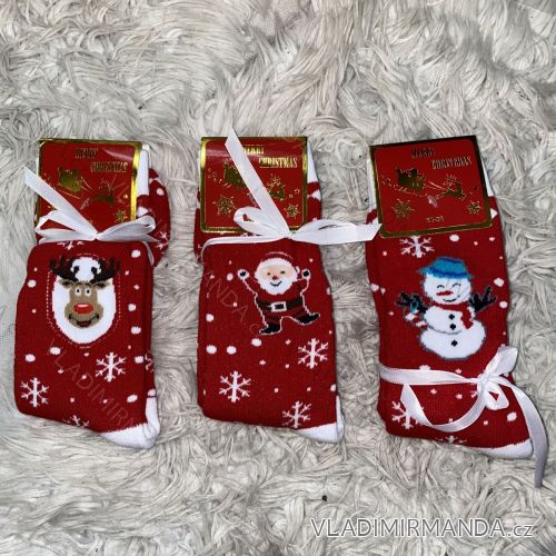 Ponožky teplé termo vánoční motiv pánské (39-42,43-46) NĚMECKO STAR SOCKS STS215002