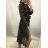 Dress with 3/4-sleeve ladies pocket (uni sl) ITALIAN Fashion IM3181746 Pattern-2