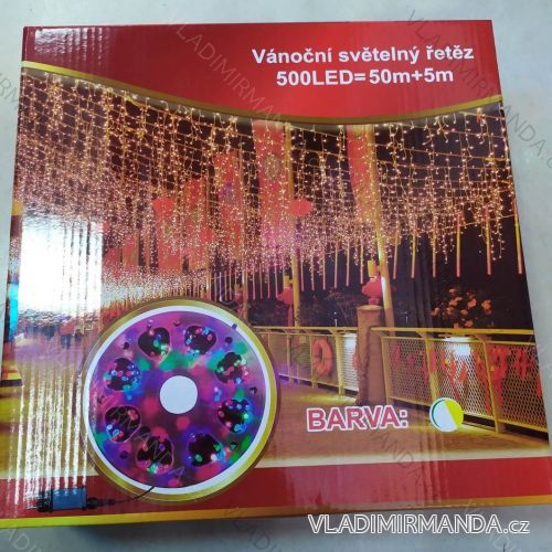 Christmas light chain 500LED 50m DEKA20001