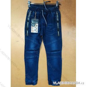 Kalhoty jeans dětské chlapecké (98-128) KEYIQI MA820M484