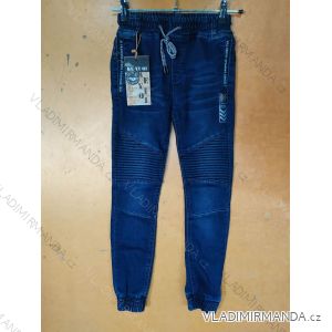 Kalhoty jeans dětské chlapecké (98-146) KEYIQI MA820M482