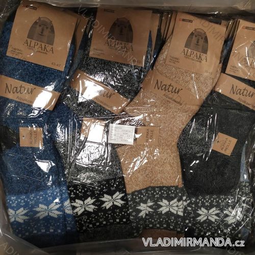 Men's warm alpaca socks (43-47) LOOKEN LOK20W9180