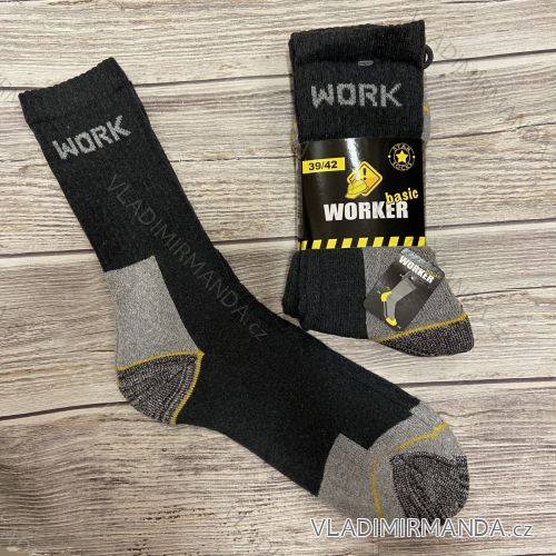 Ponožky pracovní bavlněné pánské (39-42,43-46) STAR SOCKS NĚMECKÉ STS22WORK