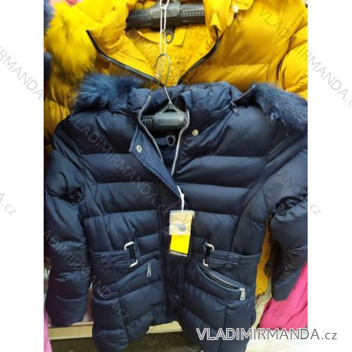 Bunda s kapucí a kožíškem dámská (m-3xl) GUAN DA YUAN MA820RSG-5887