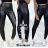 Leggings pants leatherette with zip (xs-m) Italian Fashion LML20003