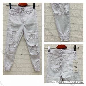 Leggings pants leatherette with zip (34-42) JEANS JWA20048