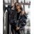 Jacket winter jacket with hood and fur women oversized (46-54) POLISH FASHION BLI19YP-18057-12