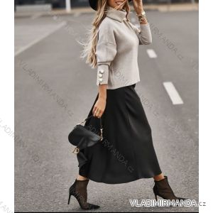 Kleid mit 3/4 Ärmeltasche für Damen (uni sl) ITALIAN Fashion IM3181746