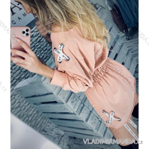 Blouse long sleeve with ruffles women (UNI S / L) ITALIAN FASHION IMK20159