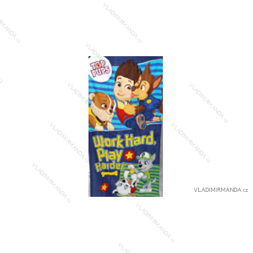 Osuška plážová paw patrol dětská chlapecká (70x140 cm) SETINO 821-620