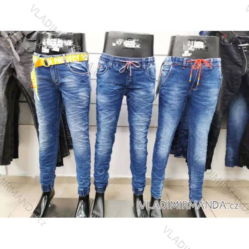 Rifle jeans dlouhé pánské (M-3XL/30-38) JEANS JWA21007