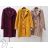 Coat fur coat long sleeve with buttons women (S / M / L ONE SIZE) ITALIAN FASHION IMWY21004