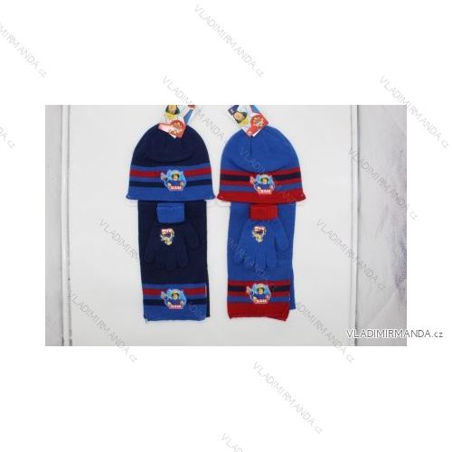 Set caps, scarf, gloves batman vs superman baby boys (one size) SETINO 780-569B
