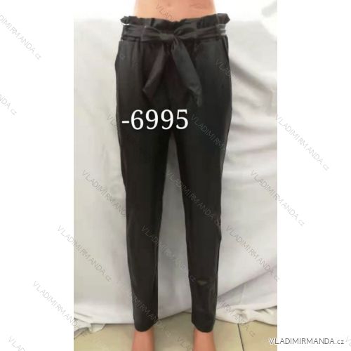 Kalhoty dlouhé koženkové dámské (S-XL) TURECKÁ MÓDA TM9216995