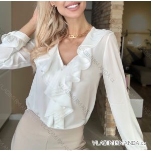 Women's long sleeve blouse (S / M ONE SIZE) ITALIAN FASHION IMWK21011