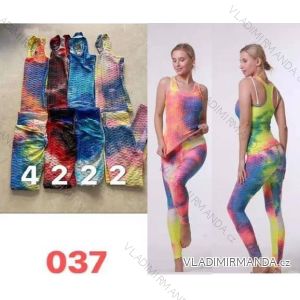 Súprava športové legíny tričko fitness dámske (S-XL) TALIANSKÁ MÓDA IMM21073