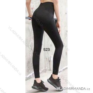 Lange Leggings DAMENLEDER (UNI S-M) ITALIENISCHE MODE IMM20FD3063