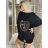 Summer long sleeve flowered women's dress (UNI S / L) ITALIAN FASHION IMK20150