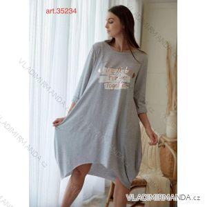 Casual Short Sleeve Dress (UNI S-L) ITALIAN FASHION IMD20328