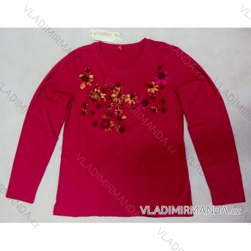 Tričko dlouhý rukáv dámské nadrozměrné (l-3xl) TOWARDO 82004