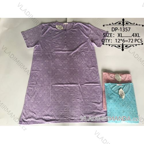 Short Sleeve Night Shirt Ladies (xl-4xl) VALERIE DREAM DP-1357