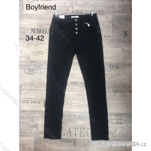 Rifle jeans dlouhé dámské (34-42) JEWELLY LEXXURY MA621052