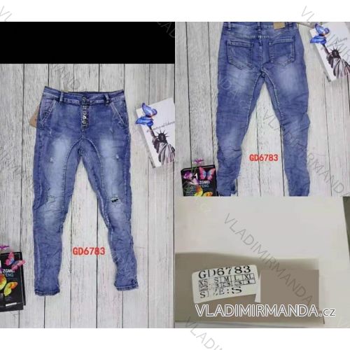 Rifle jeans dlouhé dámské (XS-XL) GOURD MA121GD6783