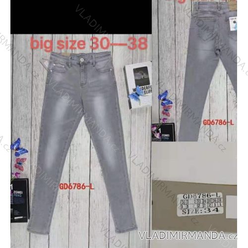 Rifle jeans dlouhé dámské (30-38) GOURD MA121GD6786-L