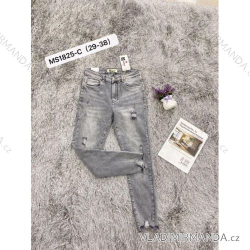 Rifle jeans dlouhé dámské (29-38) M.SARA MA121MS1825-C